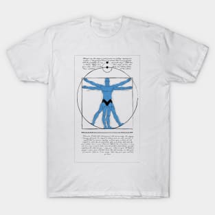 Vitruvian Man-Hattan T-Shirt